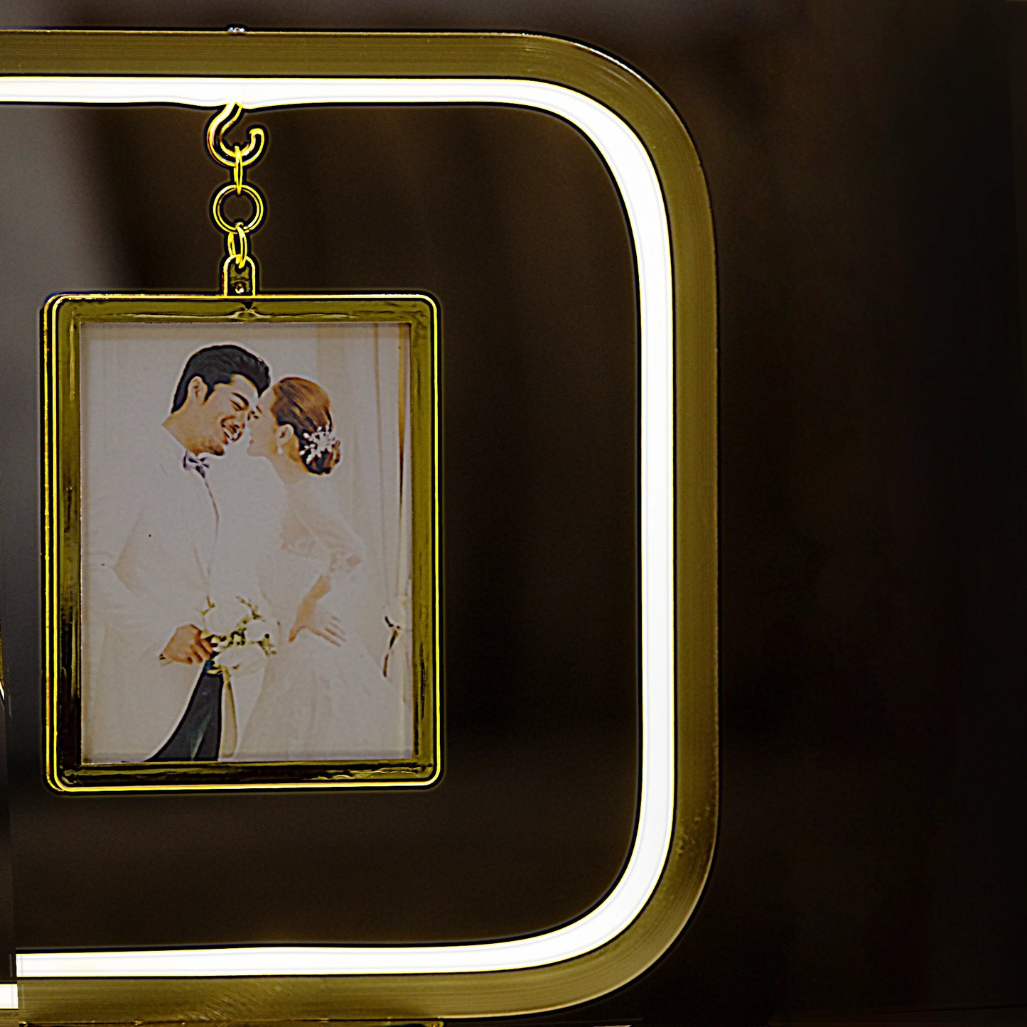 Photo frame with LED Lamp/ Illuminated Photo frame for gift/Picture Frames with LED