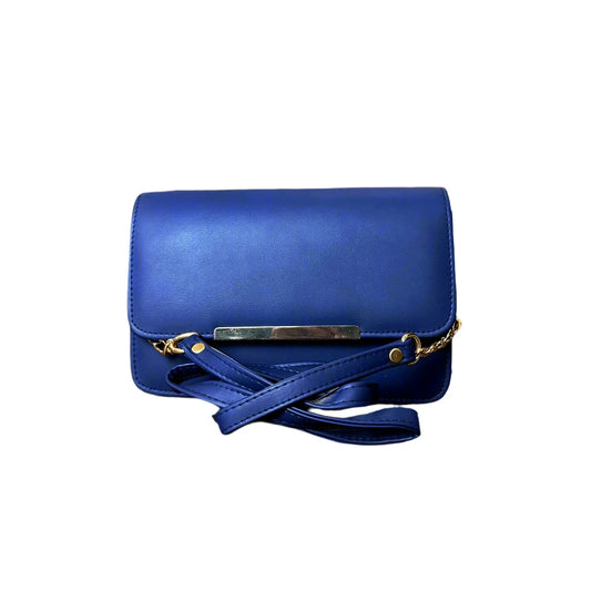 Cross Body Ladies Bag Blue / Cross Body bag for Females Party Wear NZ-105