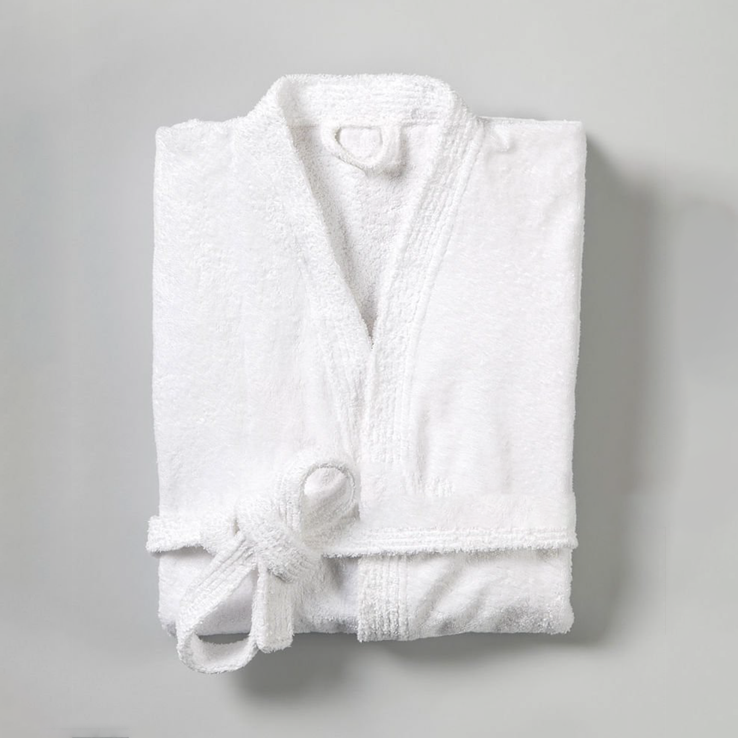 Luxury Premium Bathrobes / Adult Bathrobe / 100% cotton soft white bathrobe.