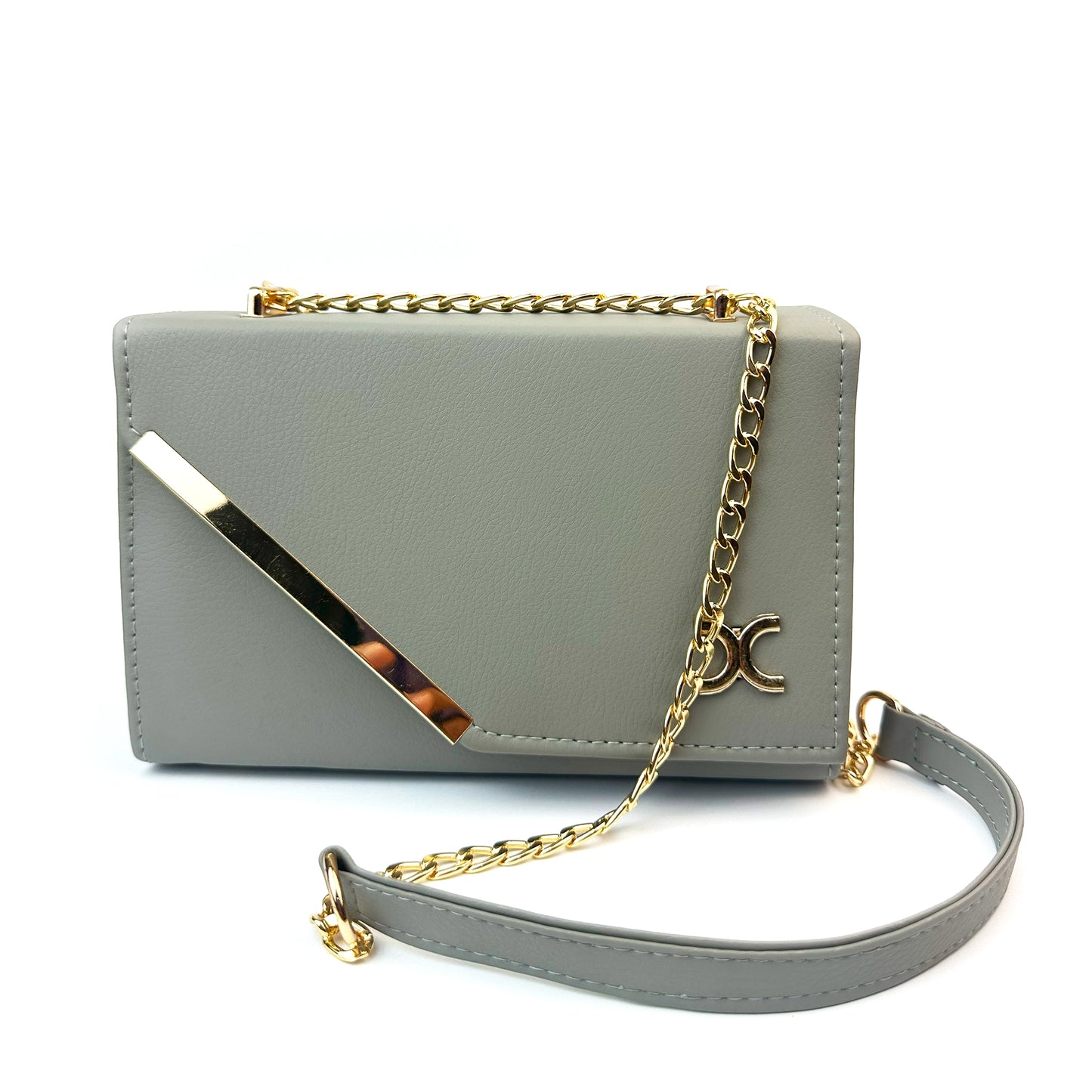 Cross Body Ladies Bag Grey/ Cross Body bag for Females Party Wear AI-271