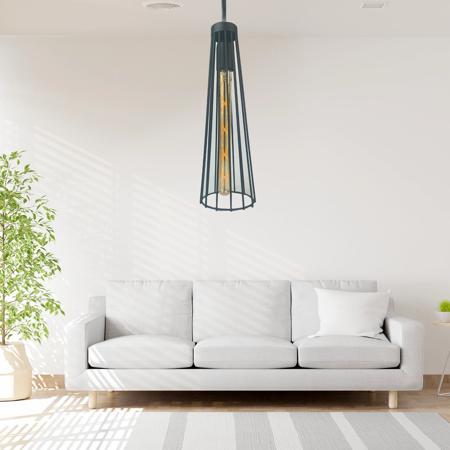 Bottle Shape Hanging Light / Bottle Metal Hanging Lamp / Bottle Style Indoor Lights for Home, Office,