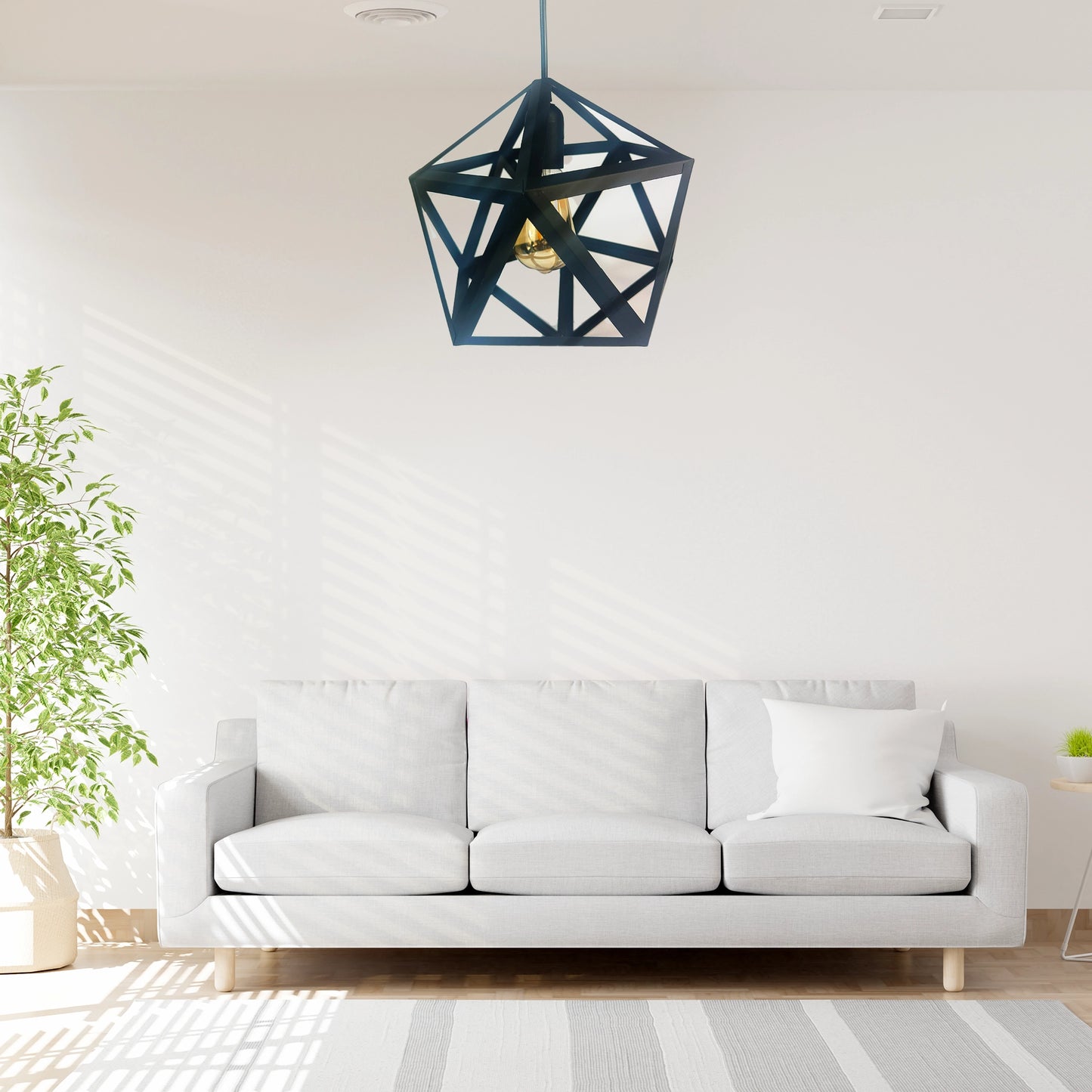 Flower Shape Hanging Light / Flower Metal Hanging Lamp / Flower Style Indoor Lights for Home, Office,