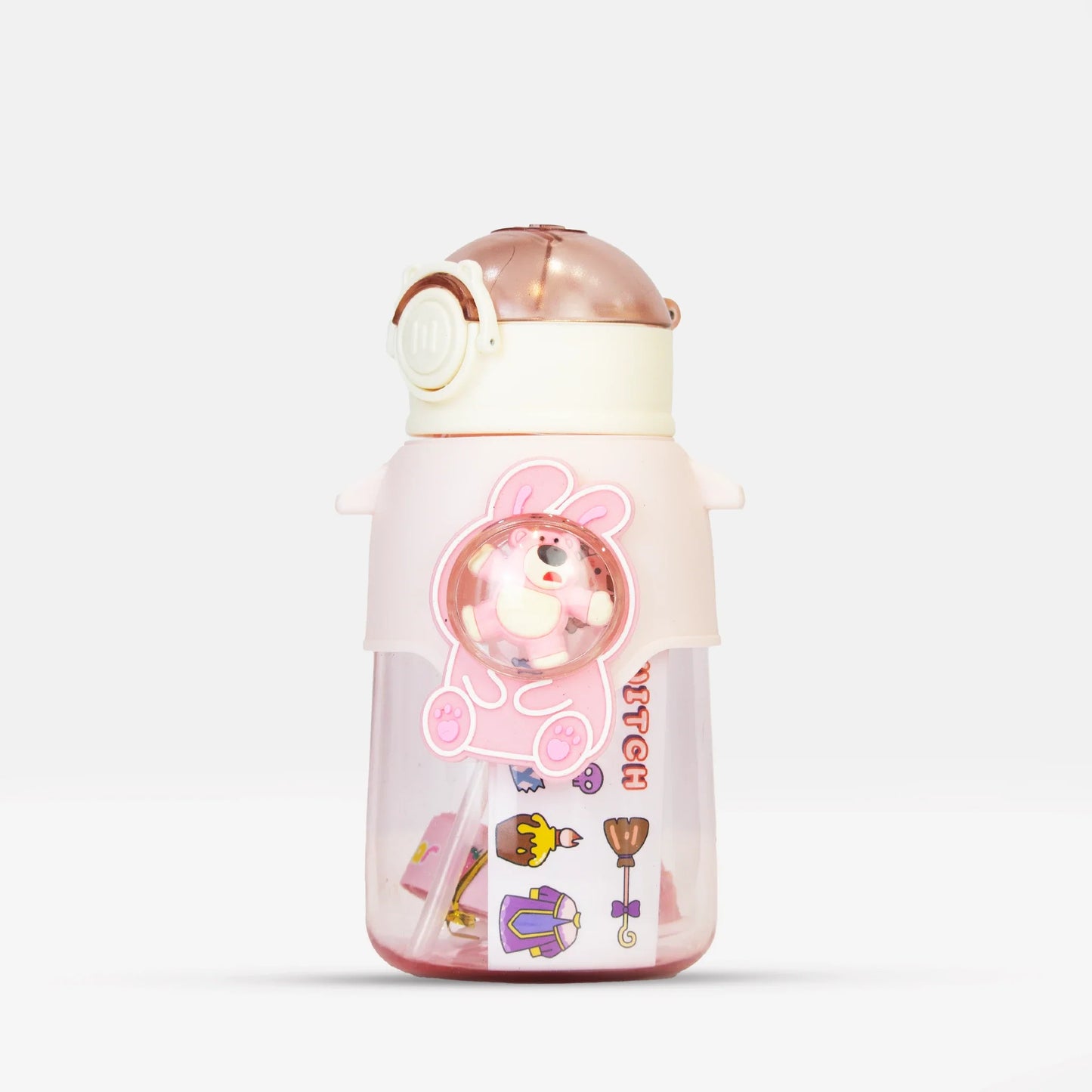 Kids Water Bottle/Leakproof water bottle/Cartoon water bottle for kids/Acrylic water bottle