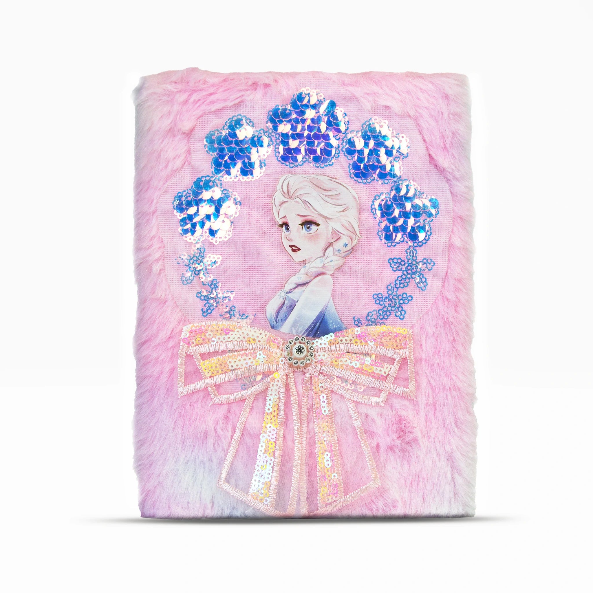 Disney Frozen Elsa Fancy Diary for Kids/Cute Fur Diary/Kids fancy diary