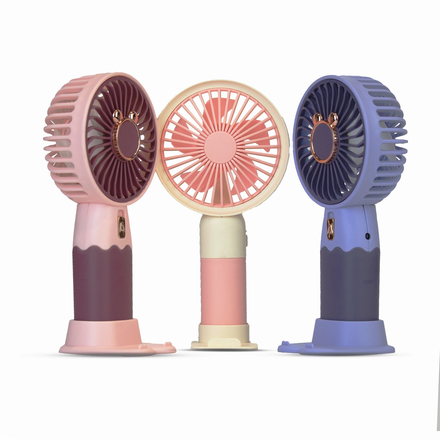 Cute mini rechargeable hand fan for kids/Handheld portable fan/Mini pocket fan for travelling