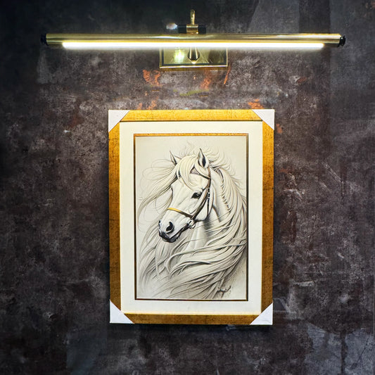 Premium Horse Art painting/ Watercolour Horse Art print/Horse Painting Wall Art Hanging frames