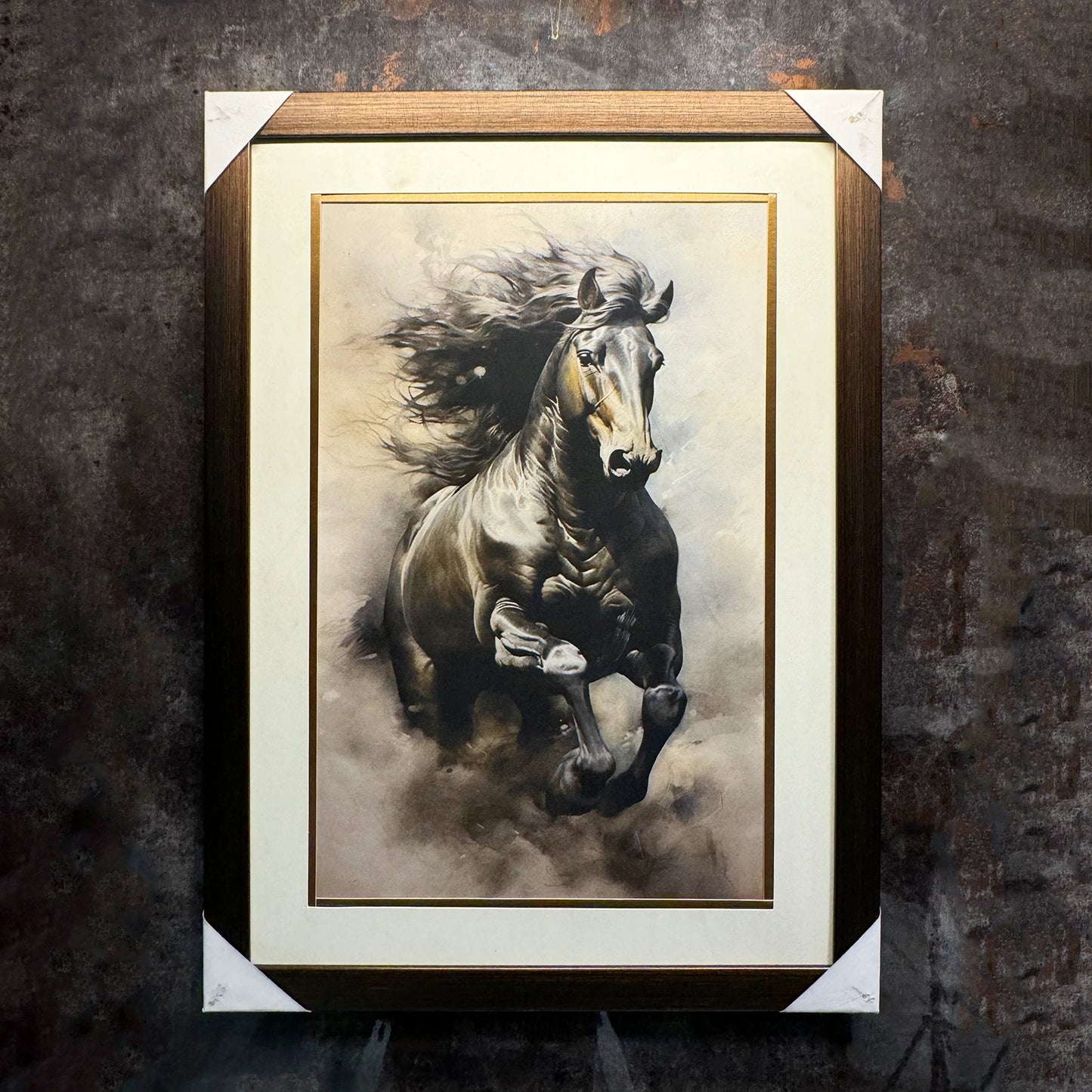 Premium Horse Art painting/ Watercolour Horse Art print/Horse Painting Wall Art Hanging frames