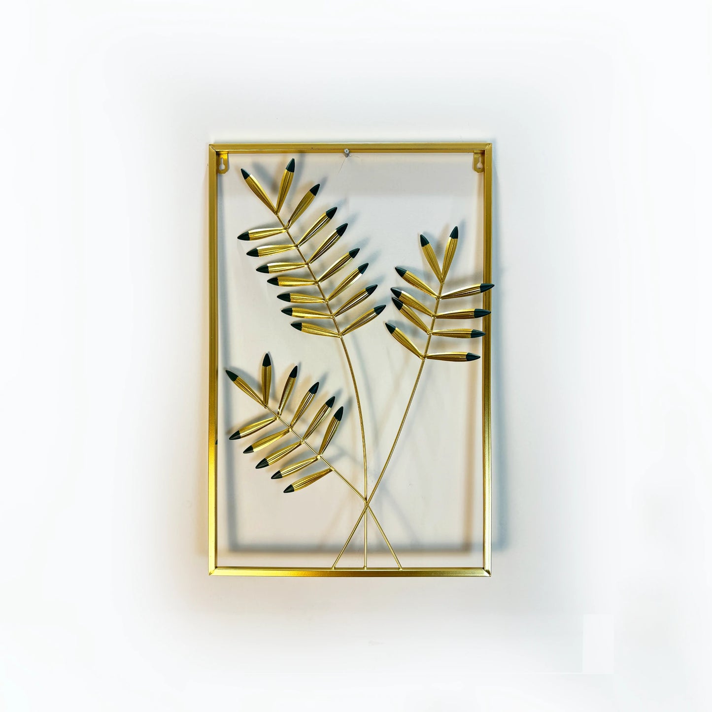 Metal Wall Art Frame /Metal Wall Art Sculptures/ Tree Leaf Wall Artwork Hanging Decoration