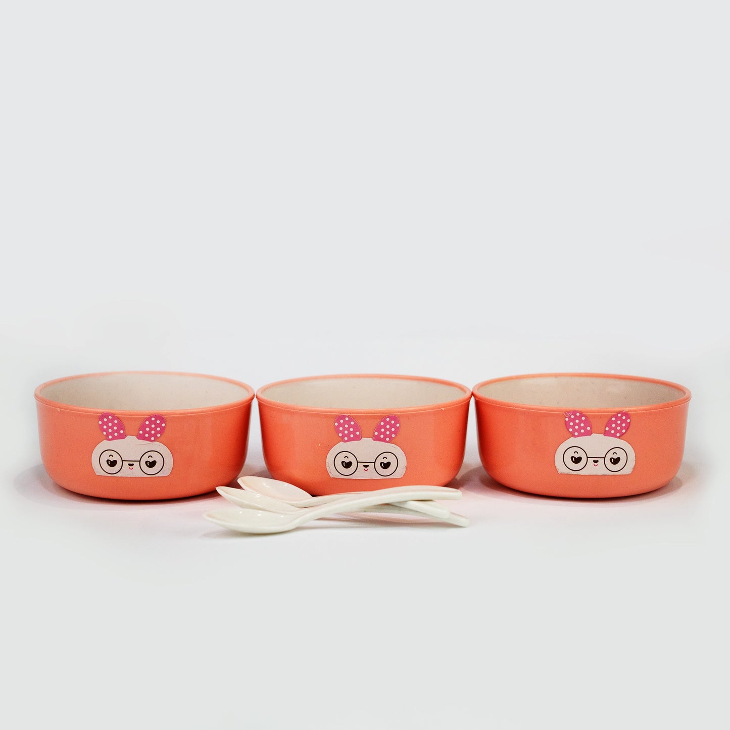 Baby Feeding Bowl Set with spoons 3 Piece/ Round baby food bowls