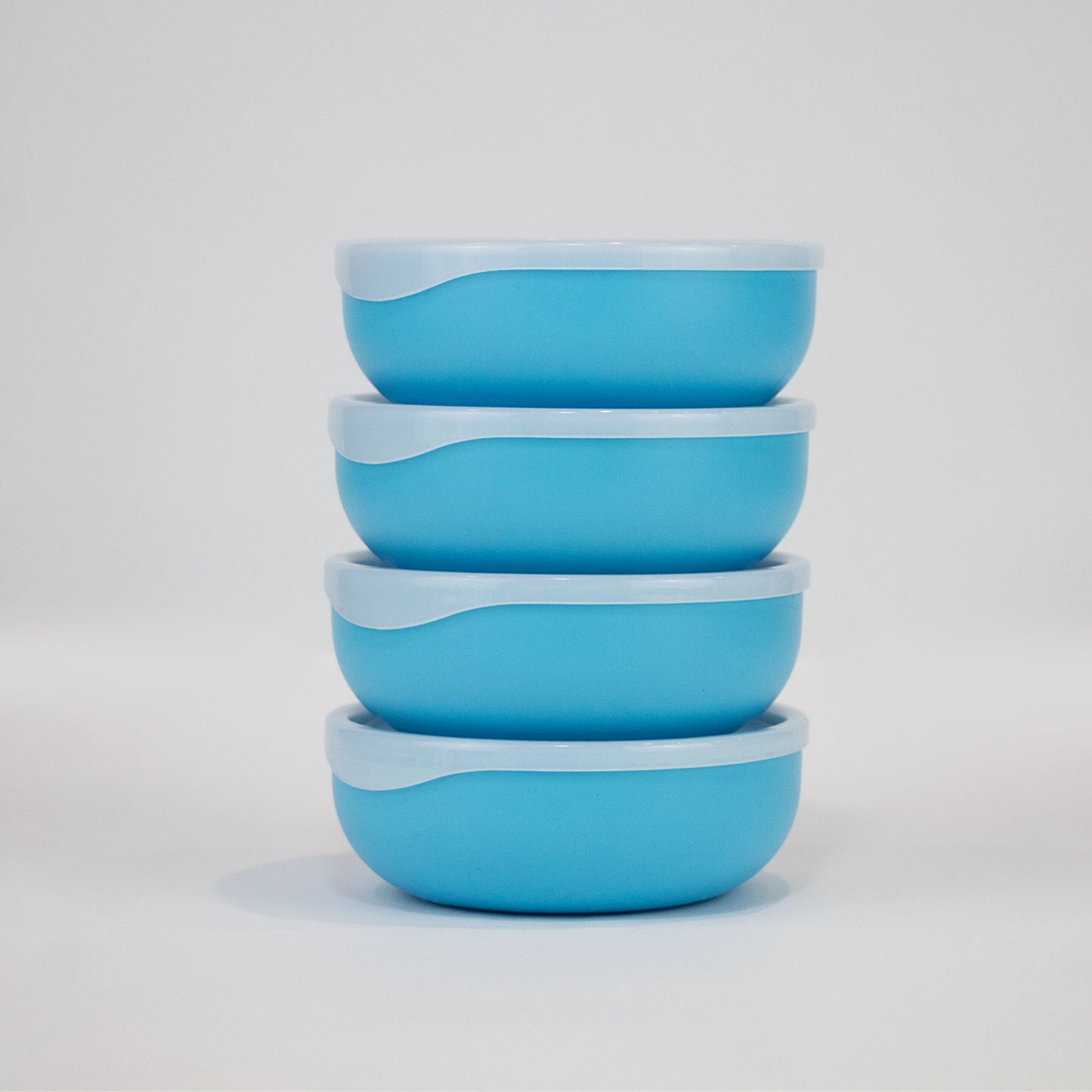 Splash Bowl Set 4 Pieces with Premium Lid/ Bowl set 4 in 1/ Storage bowls with lid