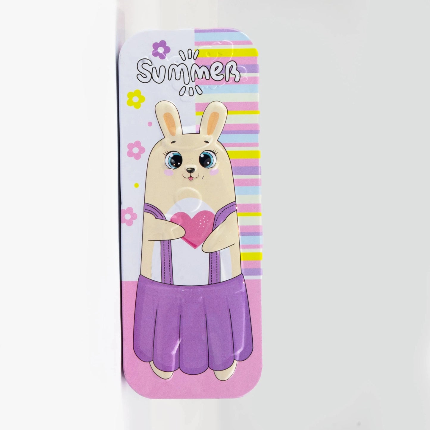 Bunny Theme Steel Geometry Case/Steel Pencil Case for School/Pencil box for kids