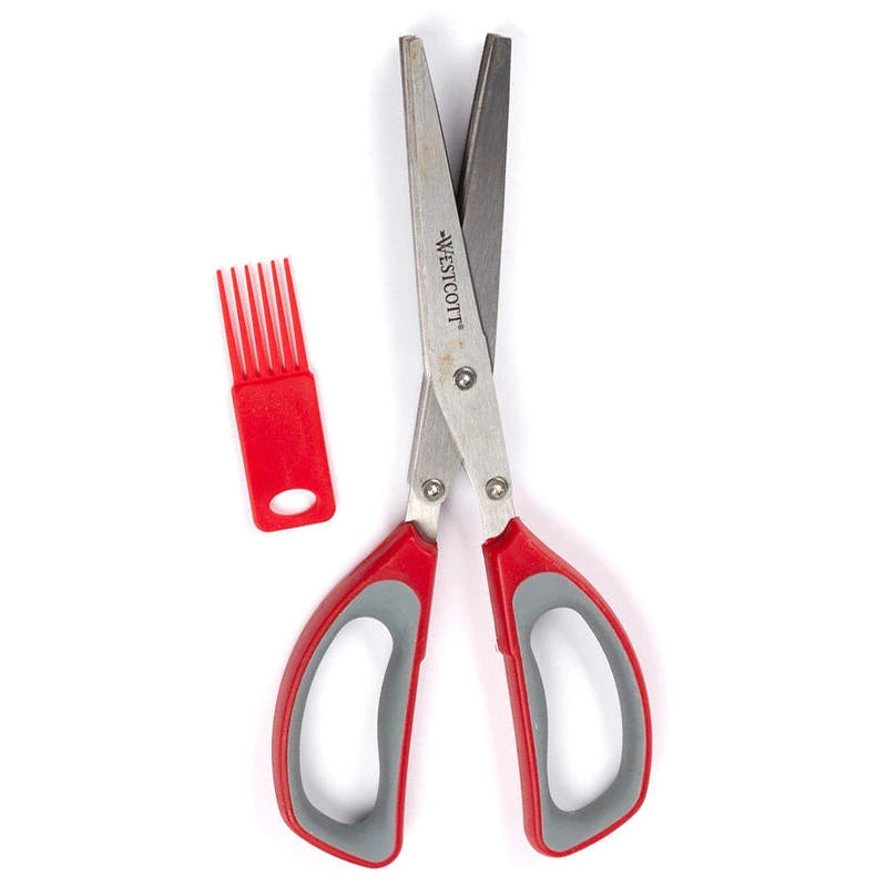 Fruit and Salad Cutting 5 Layer Scissor/ Multifunction Stainless Steel Scissor for Kitchen