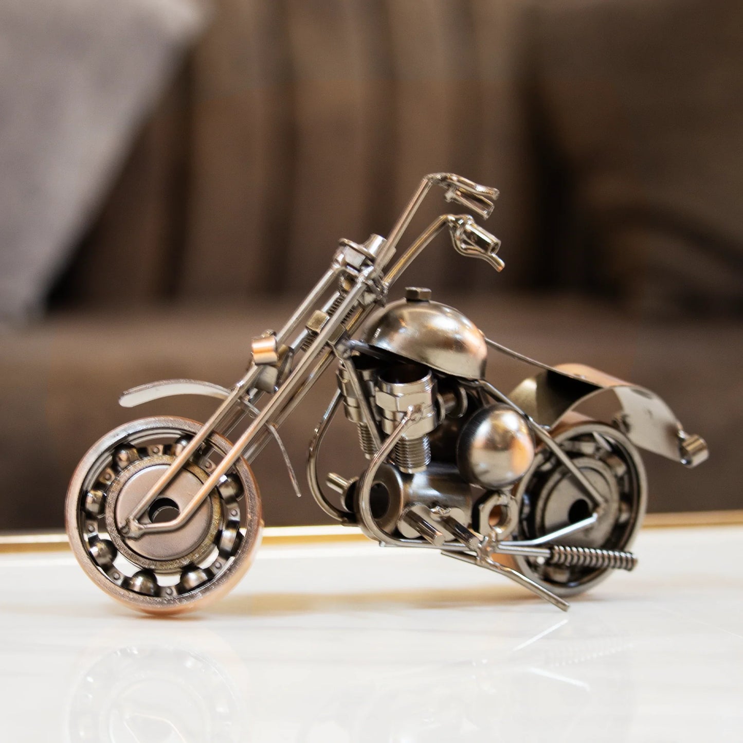 Hand Made Die Cast Harley Davidson Bike Model