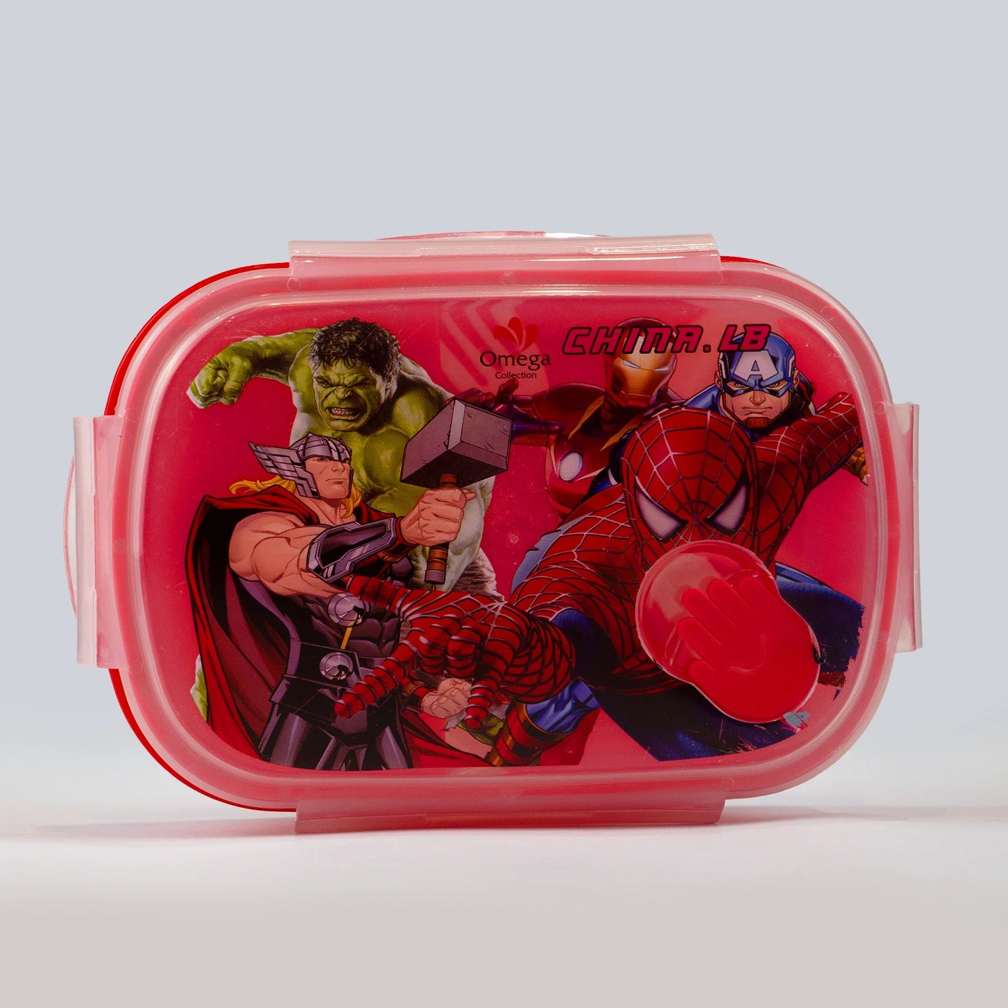 Multi-Design Lunch Box/Cartoon Printed/mermaid/plastic lunch box/kids lunch box/food box/food grade