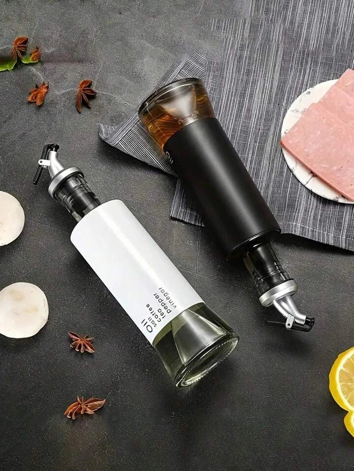 Stainless Steel Oil Bottle with Safety Lock/ Oil Vinegar Bottle for Kitchen