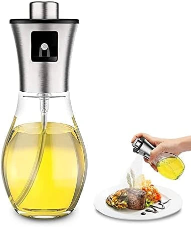 Glass Oil Sprayer for Cooking/Stainless Steel Spray bottle for Cooking/Olive Oil Spray Bottle