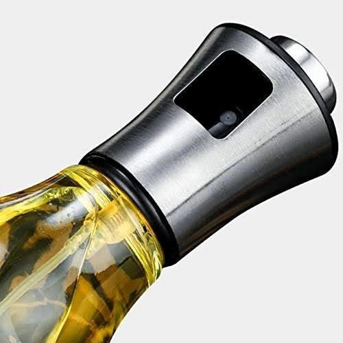 Glass Oil Sprayer for Cooking/Stainless Steel Spray bottle for Cooking/Olive Oil Spray Bottle