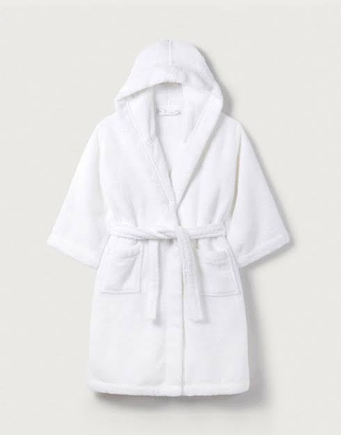 Kids Luxury Premium Bathrobes / Kids Bathrobes / 100% cotton soft white bathrobes