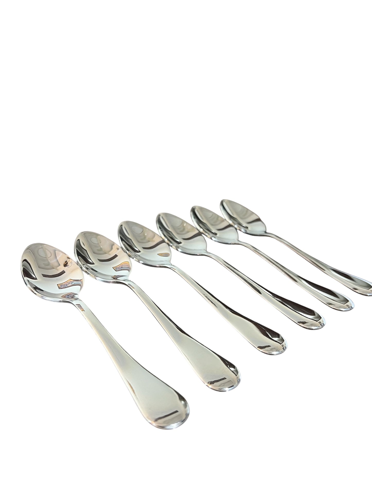 Premium Quality Teaspoon Set 6pc/ High-Quality Stainless-Steel Teaspoon Set Omega