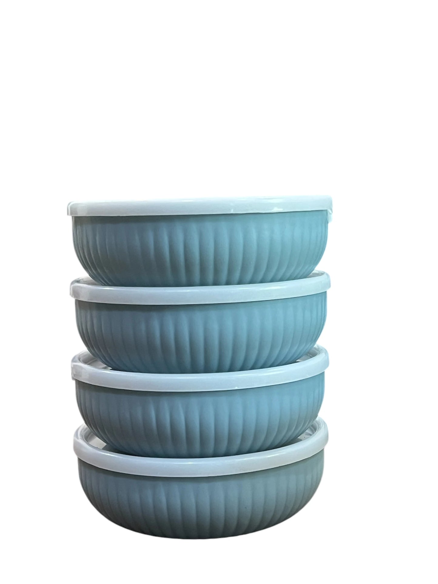 Splash Bowl Set 4 Pieces with Premium Lid/ Bowl set 4 in 1/ Storage bowls with lid