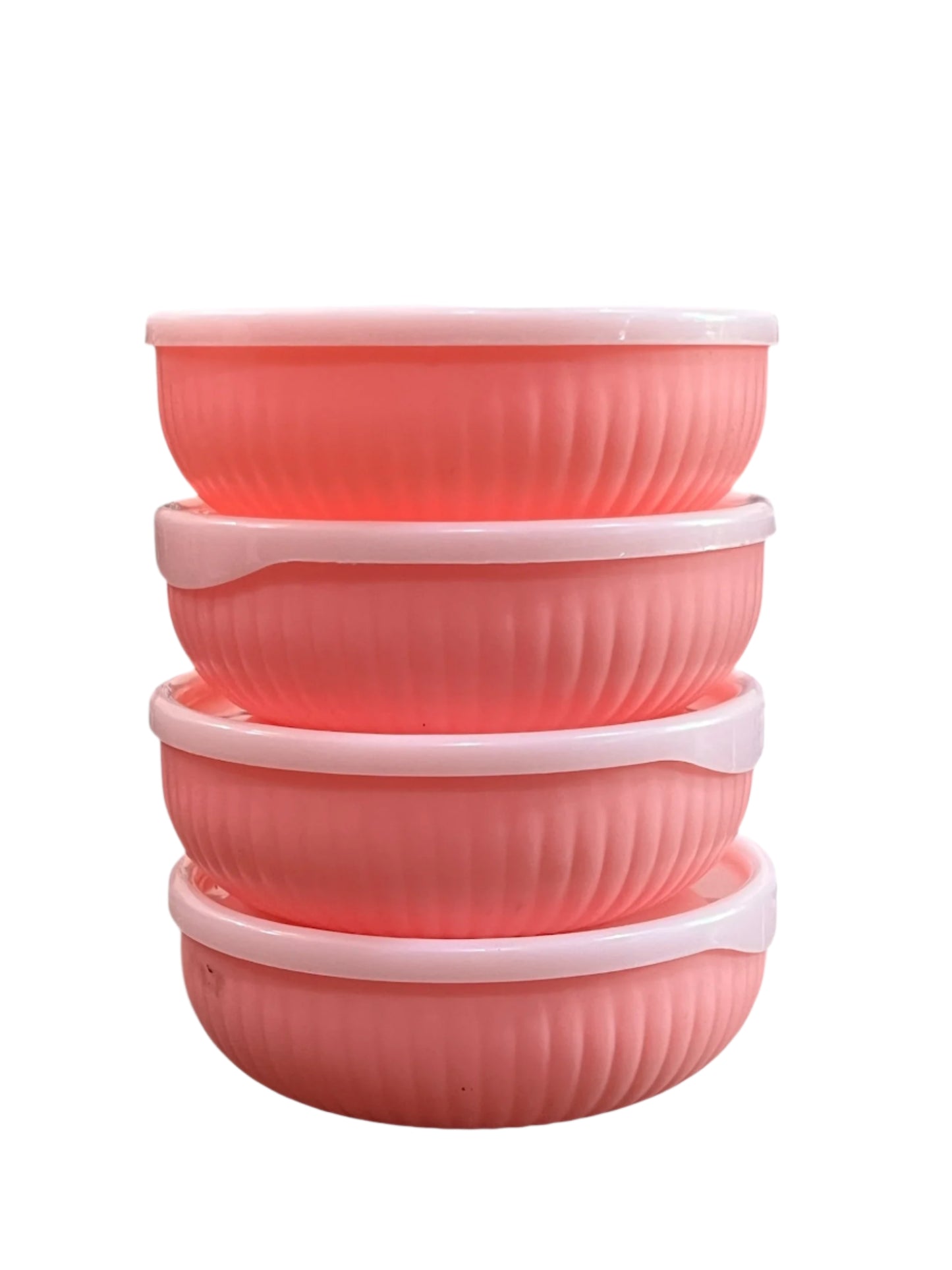 Splash Bowl Set 4 Pieces with Premium Lid/ Bowl set 4 in 1/ Storage bowls with lid