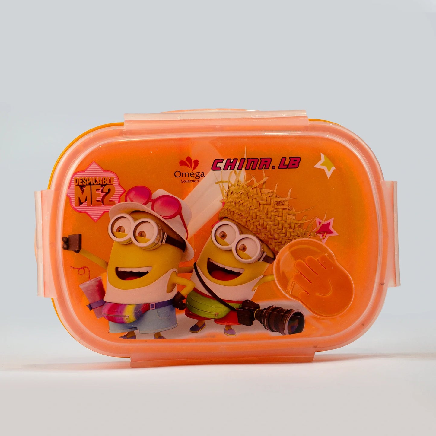 Multi-Design Lunch Box/Cartoon Printed/mermaid/plastic lunch box/kids lunch box/food box/food grade