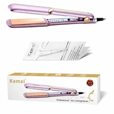 Kemei Professional Hair Straightener with Temperature Control KM- 459/Professional Ceramic Hair Straightener