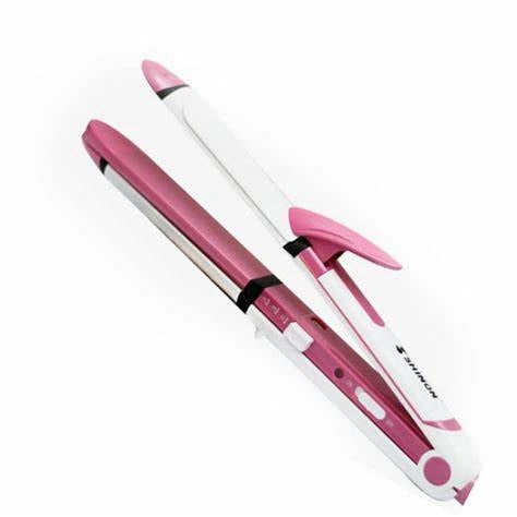 Kemei Professional Hair Straightener KM-1291/ Professional Ceramic Hair Straightener 3 IN 1