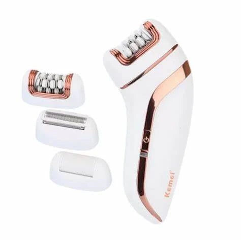 Kemei 3 in 1 Epilator KM - 1207/Electric Shaver for Ladies/ Hair Removal Machine/Professional Epilator