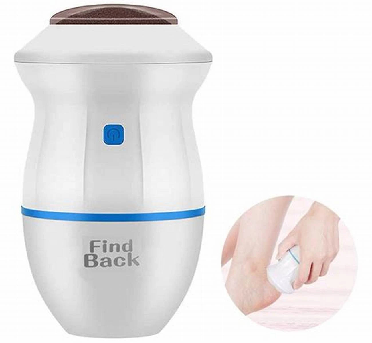 Find Back Callus Remover/ Electric Foot Grinder/ Pedicure Tools/ Foot File for Hard and Dead Skin