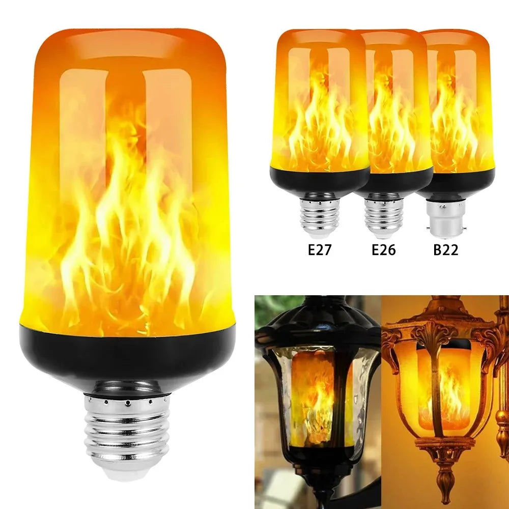 LED Dynamic Flame Effect Light Bulb/ LED Flame Effect Light Simulation/LED Bulb