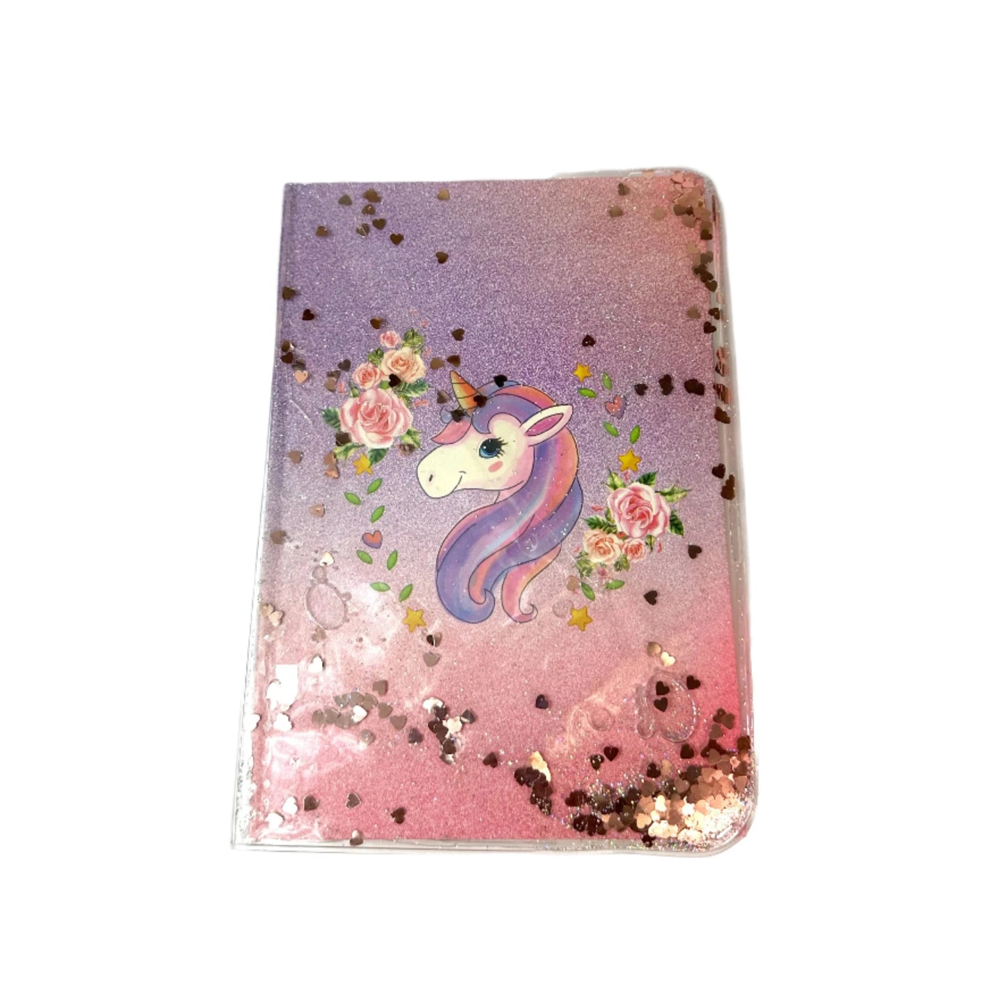 Kids Glitter Diary/ Unicorn Theme Glitter Diary for Kids