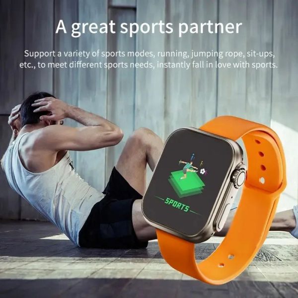 N9 Ultra Pro Ultra Smart Watch Heart Rate Blood Pressure Oxygen Reloj Intelligent Smart Bracelet(random Color)