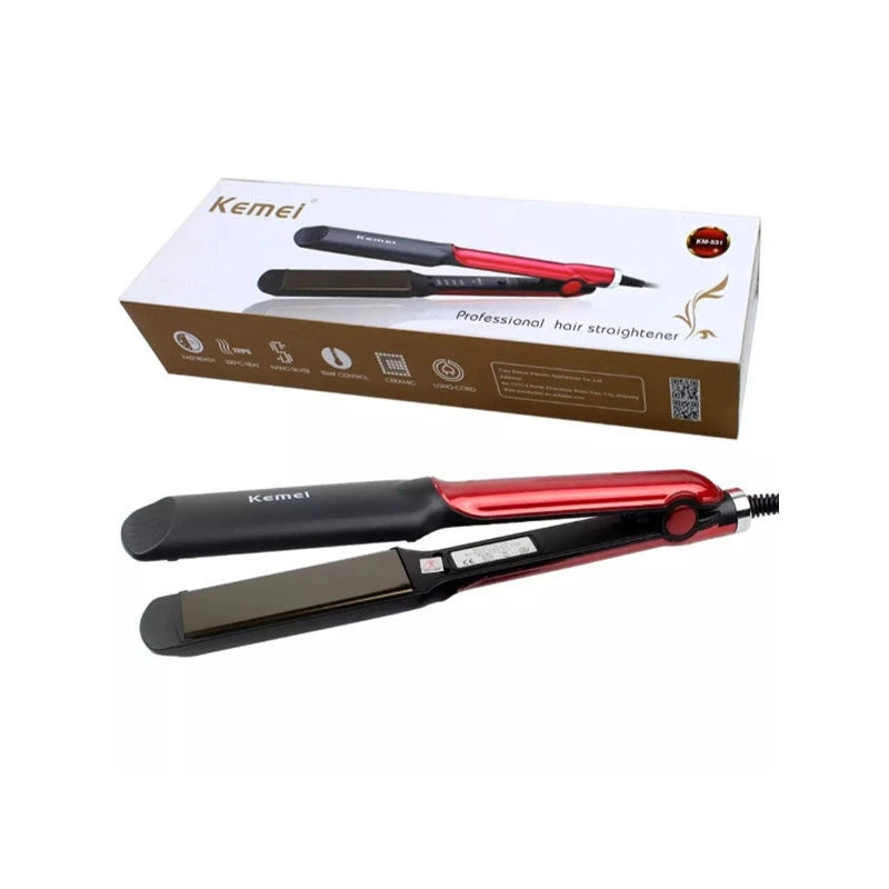 Kemei Professional Hair Straightener KM-531/Electric Straightener for Flat Hairs/Beauty Tool